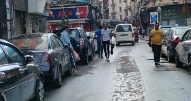 هطول أمطار على أماكن متفرقة فى الإسكندرية ..صور