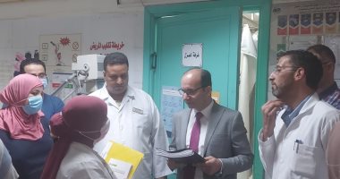 مدير صحة القليوبية يجري زيارة لمستشفى حميات بنها ويتابع الرعاية المركزة للأطفال