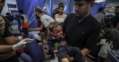 مجزرة جديدة للاحتلال الإسرائيلي فى غزة.. قصف مستشفى المعمداني ومئات الشهداء