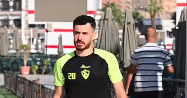 الونش والجزيرى يؤديان تدريبات تأهيلية بالزمالك