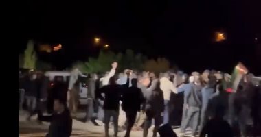 متظاهرون أتراك يحاولون اقتحام قاعدة كوارجيك الأمريكية خلال احتجاجات داعمة لفلسطين.. فيديو