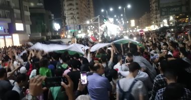 حشود ضخمة بالمنصورة لتأييد موقف الرئيس السيسي تجاه القضية الفلسطينية