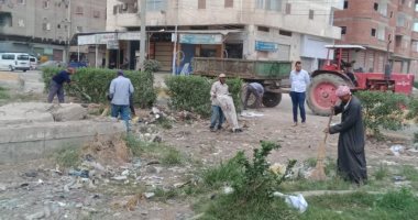 حملات نظافة ورفع كفاءة الحدائق والإنارة بالشوارع بمراكز ومدن كفر الشيخ
