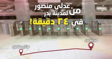 زمن الرحلة من محطة عدلى منصور إلى مدينة بدر 24 دقيقة بالقطار الخفيف.. التفاصيل