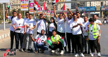 حزب الإصلاح والنهضة يشارك فى مسيرات تفويض الرئيس السيسي ودعم فلسطين