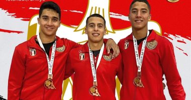 منتخب مصر للجمباز الفنى للناشئين يفوز ببرونزية بطولة البحر المتوسط فى تركيا