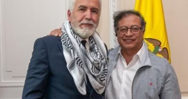 رئيس كولومبيا يدين جرائم إسرائيل في غزة ويعلن فتح سفارة البلاد فى رام الله