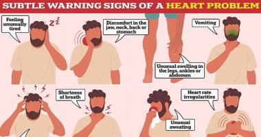 8 علامات تحذيرية خفية تشير لوجود مشكلة ما فى قلبك