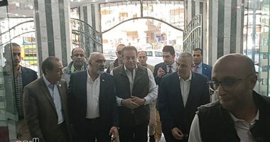 وزير الصحة يتفقد مستشفى الهلال للتأمين الصحى بسوهاج.. صور