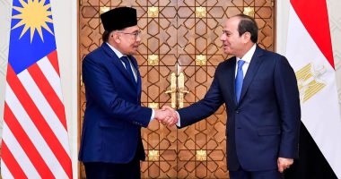 مصر وماليزيا تتوافقان على ضرورة وقف التصعيد وتوفير حماية للمدنيين الفلسطينيين.. صور