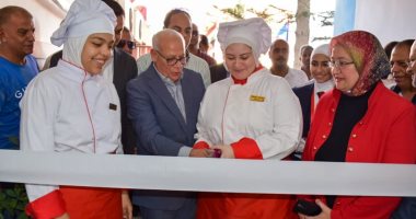 افتتاح فندق ومطعم مدرسة بورسعيد الثانوية الفندقية بعد التطوير.. صور