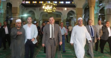 محافظ كفرالشيخ يزور المسجد الإبراهيمي تزامنا بالاحتفال بذكرى المولد الدسوقى