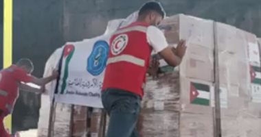 شريان حياة إلى غزة.. "العريش" تستقبل 5100 طن مساعدات إغاثية لنقلها للقطاع "فيديو"