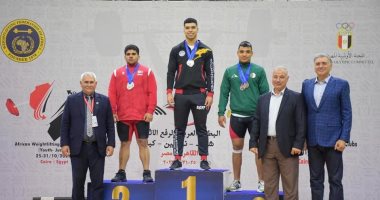 مصر تسيطر على منافسات وزن 89 كجم للبطولة العربية والأفريقية لرفع الأثقال