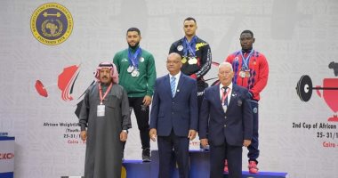 فوز اللاعب محمد عبدالمنعم بـ6 ذهبيات فى البطولة العربية والأفريقية لرفع الأثقال
