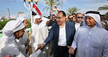 رئيس الوزراء من سيناء: مصر أجهضت حلم إعادة ترتيب الشرق الأوسط