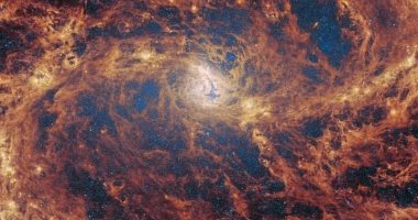صورة تلسكوب جيمس ويب الفضائى تظهر حديقة مجرية مليئة بالنجوم الناشئة