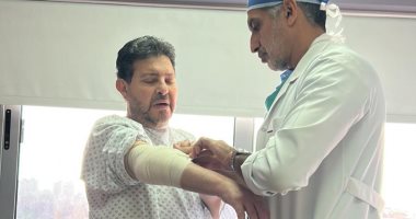 الفن – هاني شاكر يجري عملية جراحية فى ذراعه – البوكس نيوز