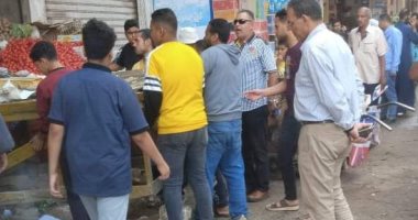 تحرير 17 محضرا والتحفظ على 206 حالات إشغال طريق بالإسكندرية 