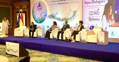 نائب وزير الإسكان يشارك فى جلسة نقاشية حول التحديات العالمية للمياه