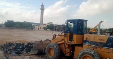 رفع 120 طن مخلفات وقمامة من شوارع وقرى العامرية ثان بالإسكندرية 
