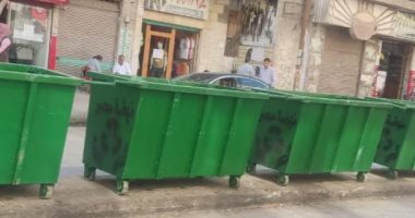 منظومة النظافة بالإسكندرية.. توزيع 170 صندوق و350 سلة على أعمدة الإنارة فى 5 أحياء