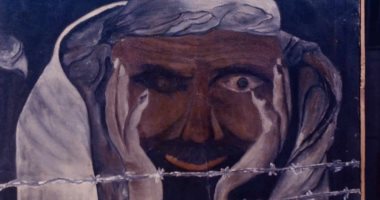دعما للقضية الفلسطينية.. شاهد لوحة "حلم العودة" للفنان راغب إسكندر