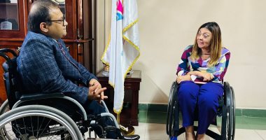 المشرف العام على "القومى للإعاقة" تستقبل سفير دولة نيبال لبحث سبل التعاون