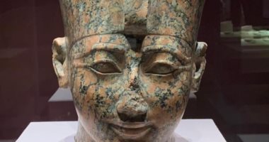 ننشر صورة الرأس الملكية للملك تحتمس الثالث بمتحف آثار الغردقة