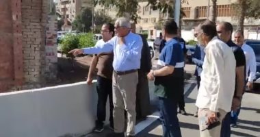 محافظ الجيزة يتفقد مطالع محور عمرو بن العاص الجديد 