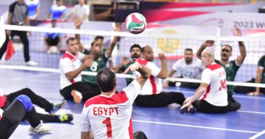 مصر تفوز على العراق بثلاثية فى افتتاح مونديال الكرة الطائرة البارالمبية
