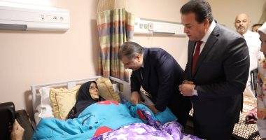 وزير الصحة: تفقدنا غرف الجرحى والمصابين الذين يخضعون للعلاج بمعهد ناصر