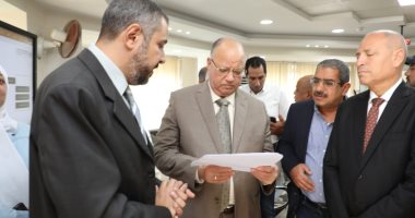 محافظ القاهرة يتفقد المركز التكنولوجى بحى المرج ويوجه بفحص مشاكل المواطنين