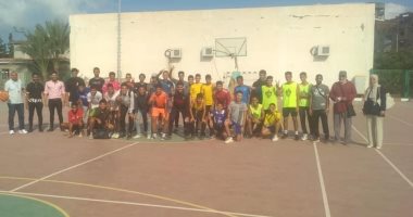 فريق معهد أبو العيون الازهرى بالإسكندرية يحصد المركز الأول في كرة السلة