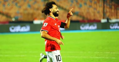 محمد صلاح يحرز الهدف الرابع له ولمنتخب مصر بمرمى جيبوتى في الدقيقة 55