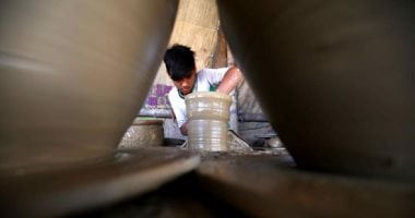 صناعة الأوانى الفخارية فى باكستان 