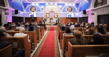 رئيس الطائفة الإنجيلية يشهد الاحتفال بمئوية كنيسة الله بشبرا