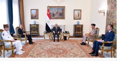 تفاصيل لقاء الرئيس السيسى مع وزير القوات المسلحة الفرنسى بشأن أحداث غزة