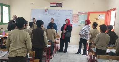 وكيل تعليم القاهرة تتفقد مدرسة الحنفى الابتدائية بالسيدة زينب