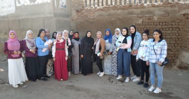 "القومى للمرأة "بسوهاج يطلق حملة "احميها من الختان" بقرى حياة كريمة بمركز طما