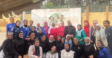 جامعة حلوان تنظم يومًا رياضيًا تحت شعار "أبطال تبنى مصر"