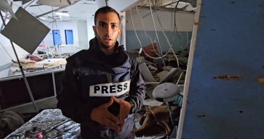 صحفى فلسطينى: الاحتلال الإسرائيلي يقصف غرفة عمليات المستشفى الإندونيسى