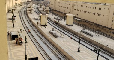شاهد أرصفة محطة قطارات صعيد مصر بعد تجهيزها قبل الافتتاح.. صور