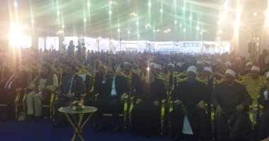 انطلاق المؤتمر الحاشد لحزب مستقبل وطن المنيا لدعم المرشح عبد الفتاح السيسى 