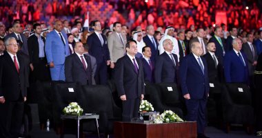 الرئيس السيسى يدعو للوقوف حدادا على شهداء غزة بمؤتمر تحيا مصر لدعم فلسطين
