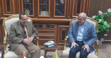 محافظ شمال سيناء يستقبل رئيس هيئة الموانئ المصرية