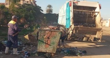 رفع 128 طن مخلفات وقمامة من قرية مصطفى إسماعيل والكينج بحى العامرية