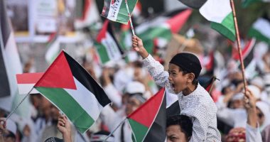 مظاهرات فى إندونيسيا تضامنا مع غزة.. صور 