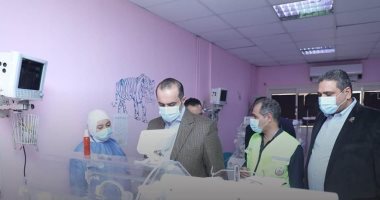 حملة "السيسى" تجرى جولة ميدانية فى مستشفى العريش وتزور المصابين الفلسطينيين