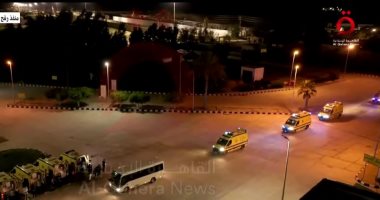 القاهرة الإخبارية: وصول 13 إسرائيليا و4 تايلانديين المفرج عنهم لمعبر رفح
